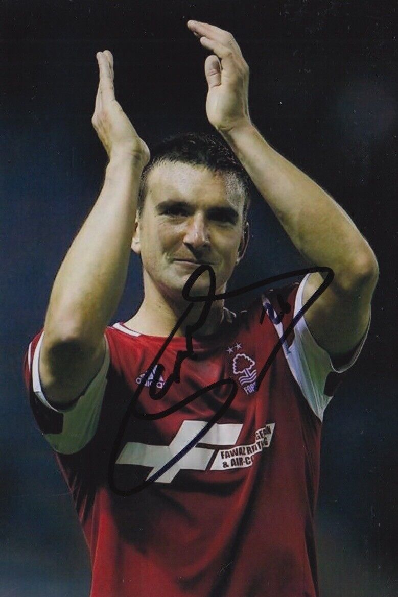 JACK HOBBS HAND SIGNED 6X4 Photo Poster painting - FOOTBALL AUTOGRAPH - NOTTINGHAM FOREST 1.