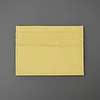 Top-Grain Cowhide Leather Simple One-Piece Card Holder | Exquisite and Compact, Multiple Card Slots for Portable ID Card Holder