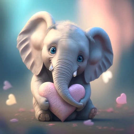 Diamond Painting - Full Round Drill - Elephant(Canvas|30*30cm)