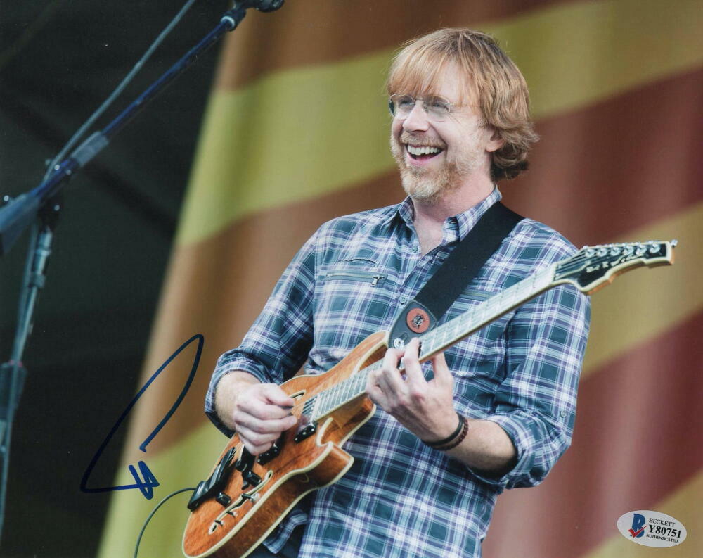 TREY ANASTASIO SIGNED AUTOGRAPH 8x10 Photo Poster painting - PHISH, BILLY BREATHES, RIFT BECKETT