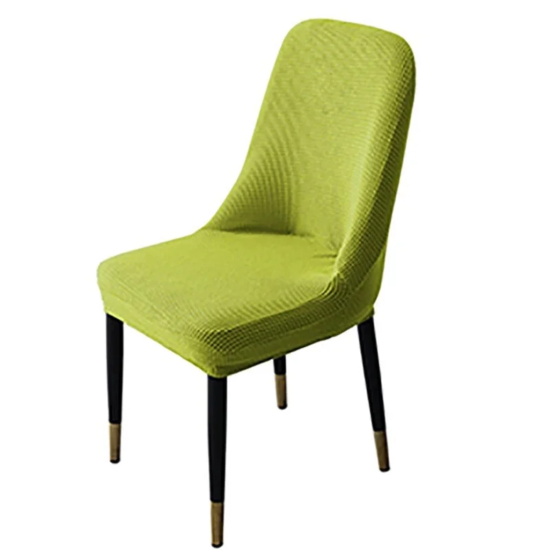 1/2/4/6pcs Polar Fleece High Back Chair Cover Stretch Washable Dining Chairs Covers Slipcover Office Chair Covers Christmas Home