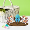 Diamond Painting Wooden Cat Desktop Diamond Painting Ornaments for Home Decoration