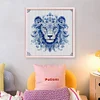 (Multi-Style) Blue And White Porcelain Animal-11CT Stamped Cross Stitch 40*40cm