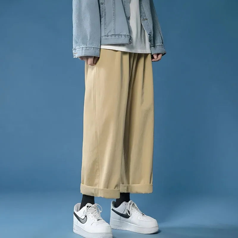 Brownm Boy Casual Straight Leg Pants