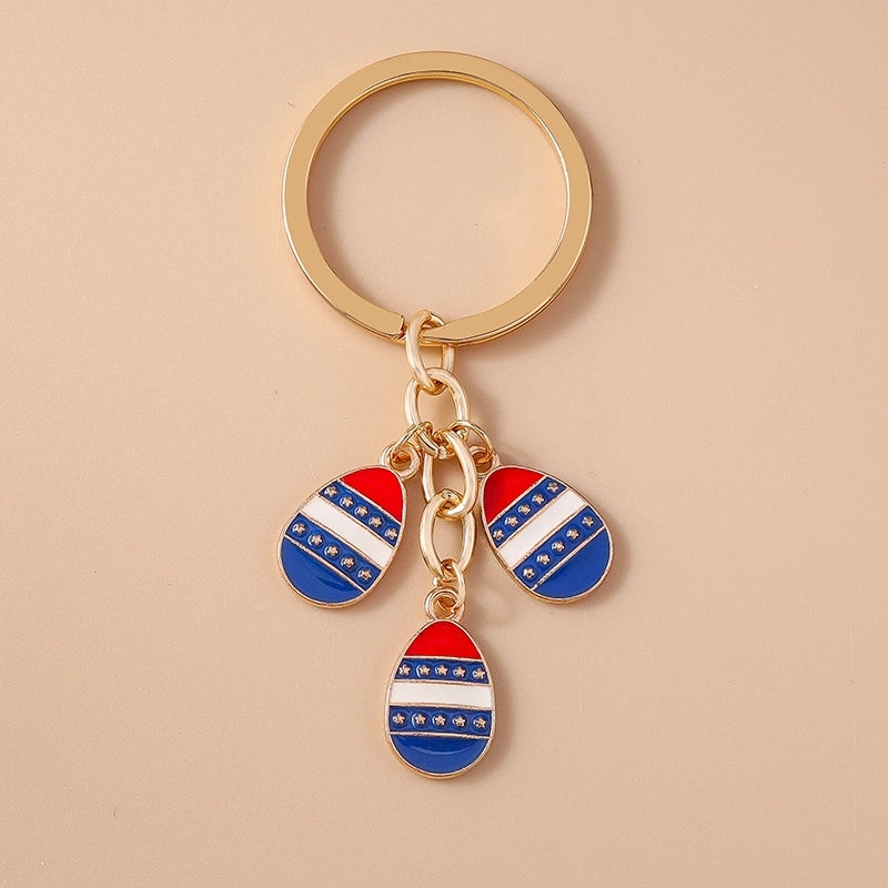 Cute Minimalist Commute Star Bell Umbrella Alloy Keychain