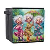(US Only)Cute Grandma Special Shape Diamond Painting Container for Home Storage