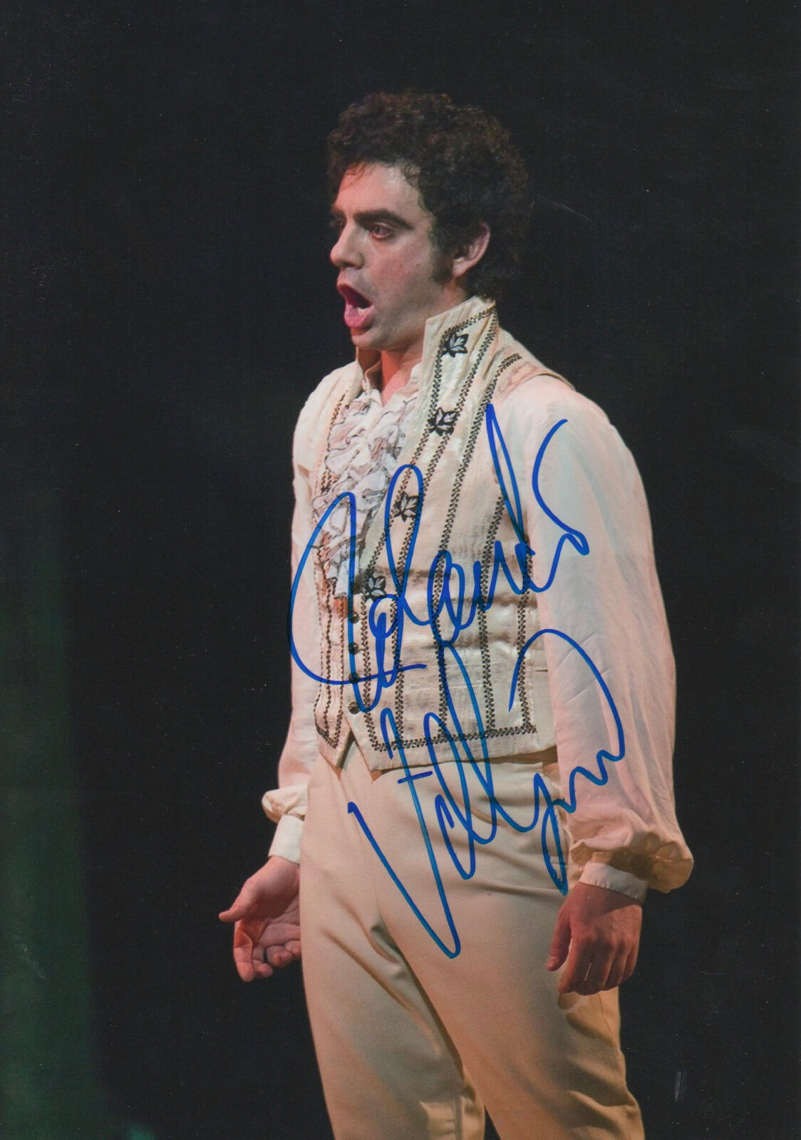 Rolando Villazon Opera signed 8x12 inch Photo Poster painting autograph