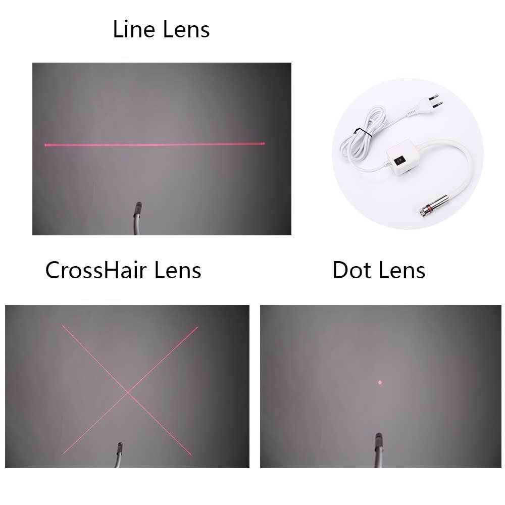 Sewing Laser System Laser Light with Accurate Alignment Sticker