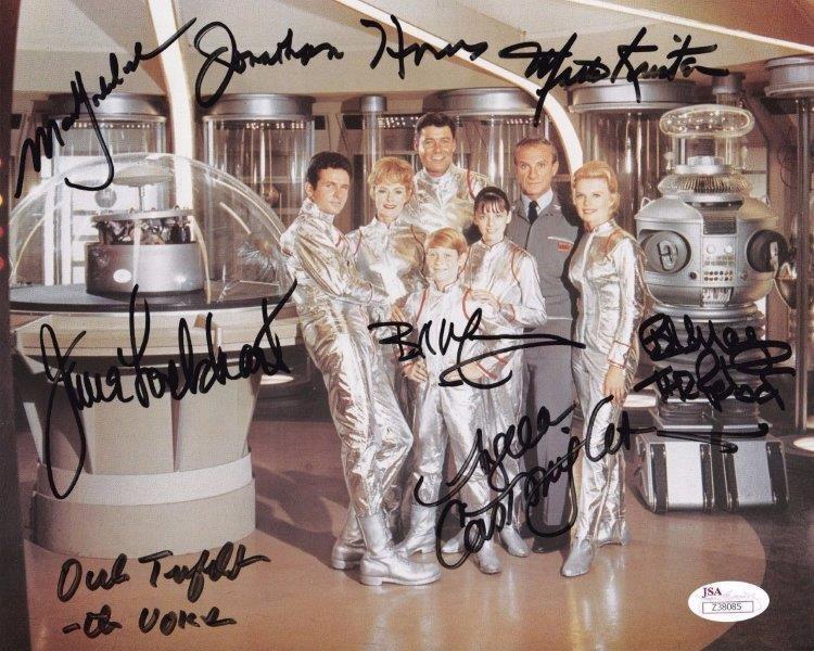 REPRINT - LOST IN SPACE Autographed Signed 8 x 10 Photo Poster painting Poster RP Man Cave