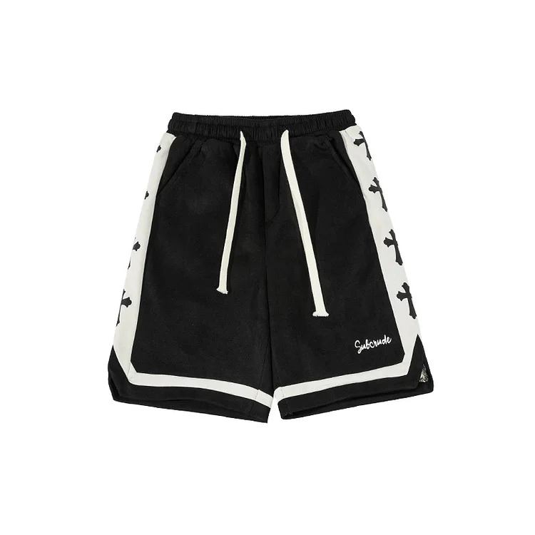 Plus Size Athletic Street Style Shorts