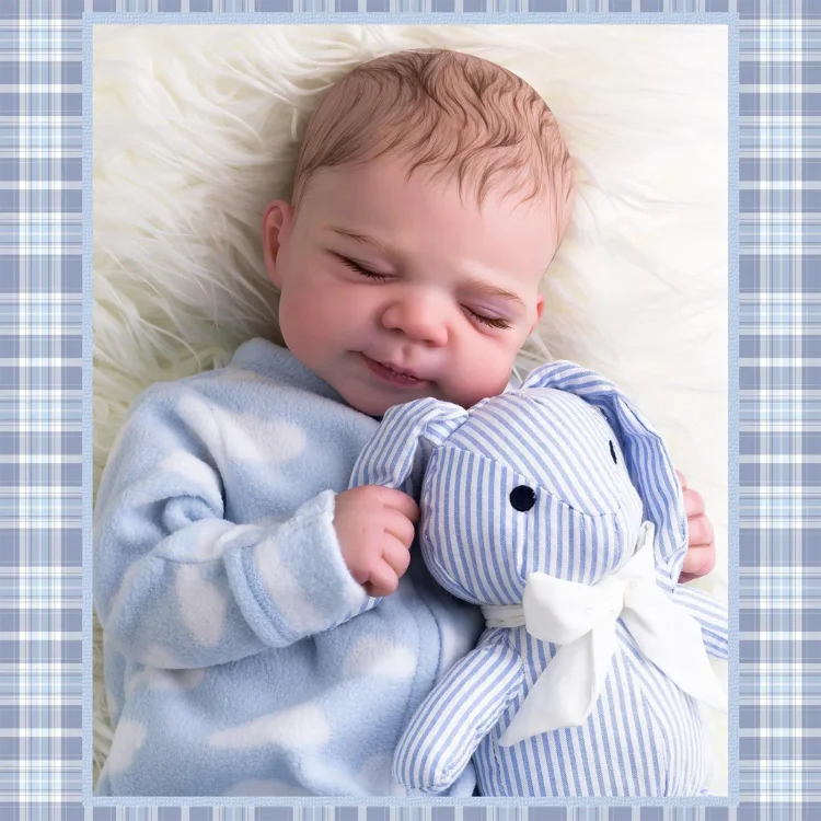 17" Look Real Lifelike Newborn Cloth Body Sleeping Reborn Baby Doll Girl Pokein：Realistic Reborn Baby Dolls By Rsgdolls®