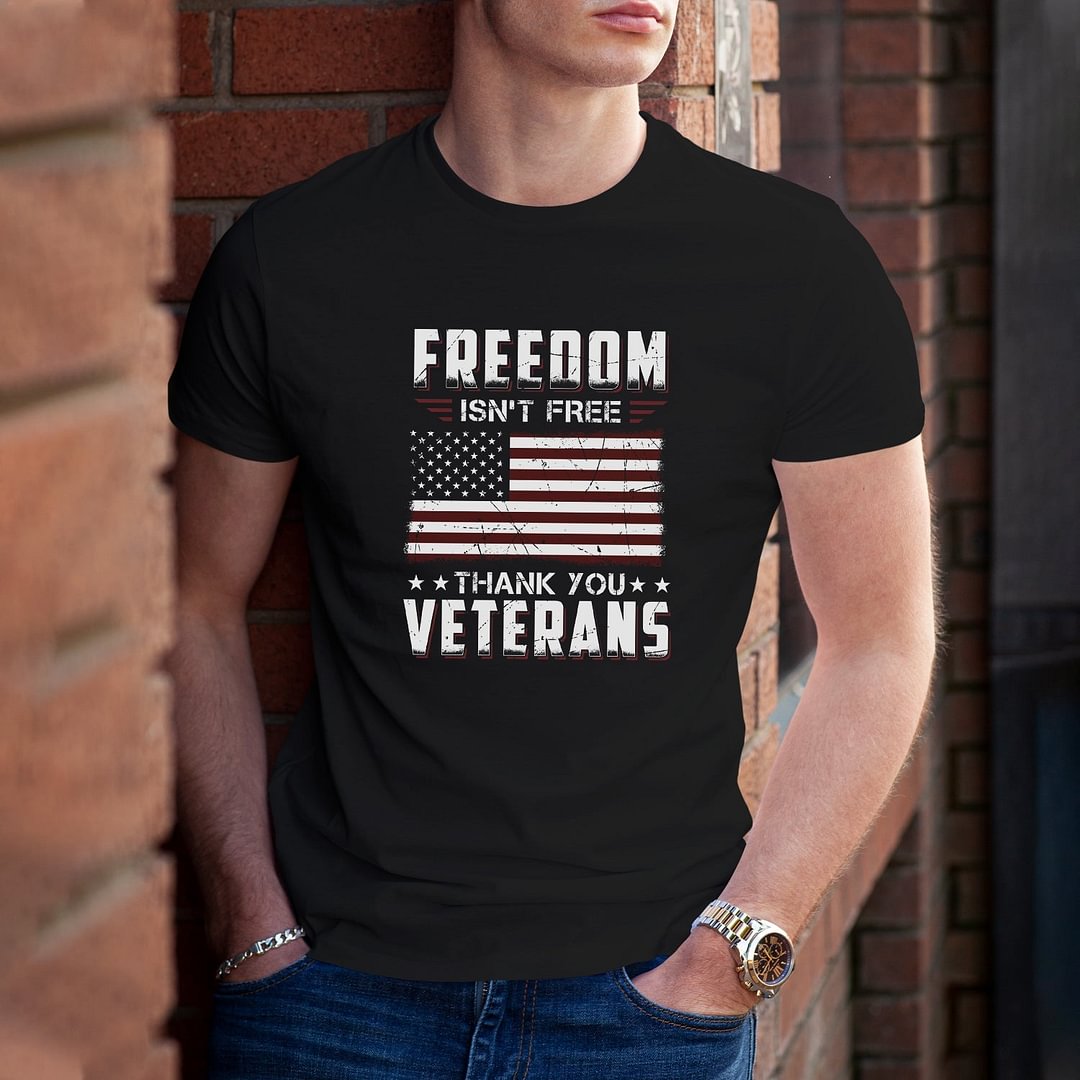 Memorial Day Freedom Isn't Free Mens Funny T'Shirt