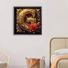 Diamond Painting -DIY Round Drill Flower Letter G