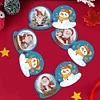 uk.everydayedeals (Limited Stock)12pcs DIY Diamond Painting Greeting Card - Santa Claus