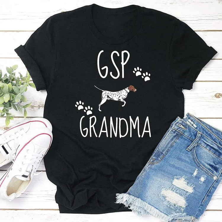 Grandma T-shirt Tee -03402-Annaletters