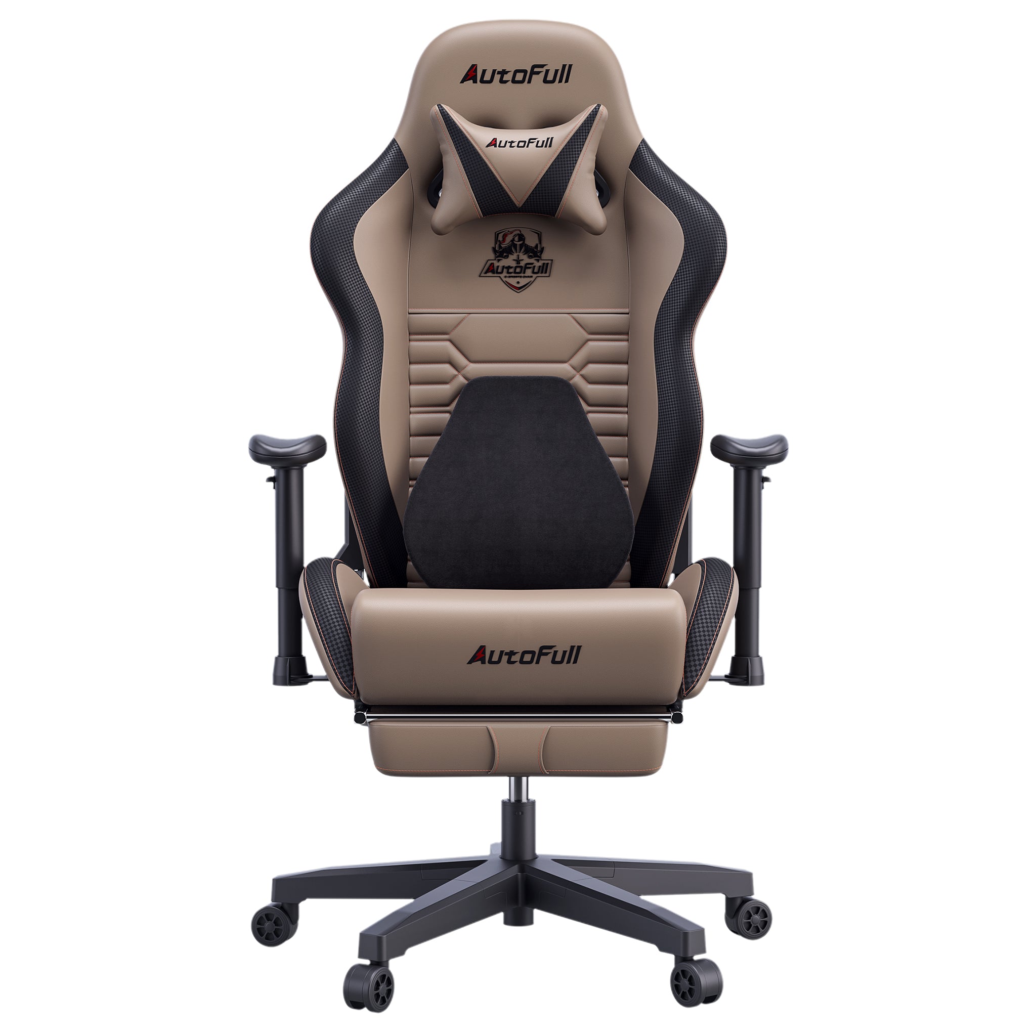 AutoFull Conquer Series Gaming Chair Brown