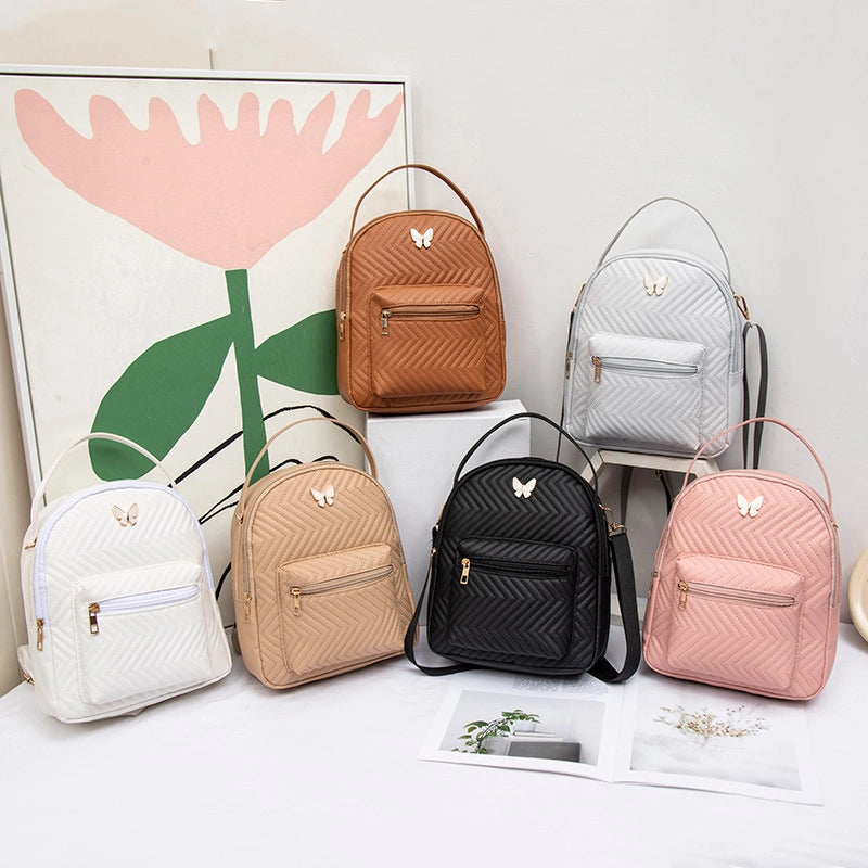 Solid Color Butterfly Daily Women’s Backpack