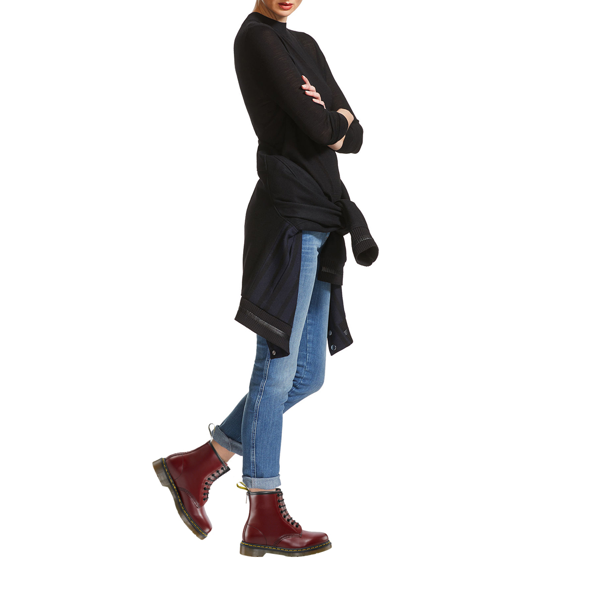 Women's Ankle Boots Flats Heels Martin Boots-vocosishoes