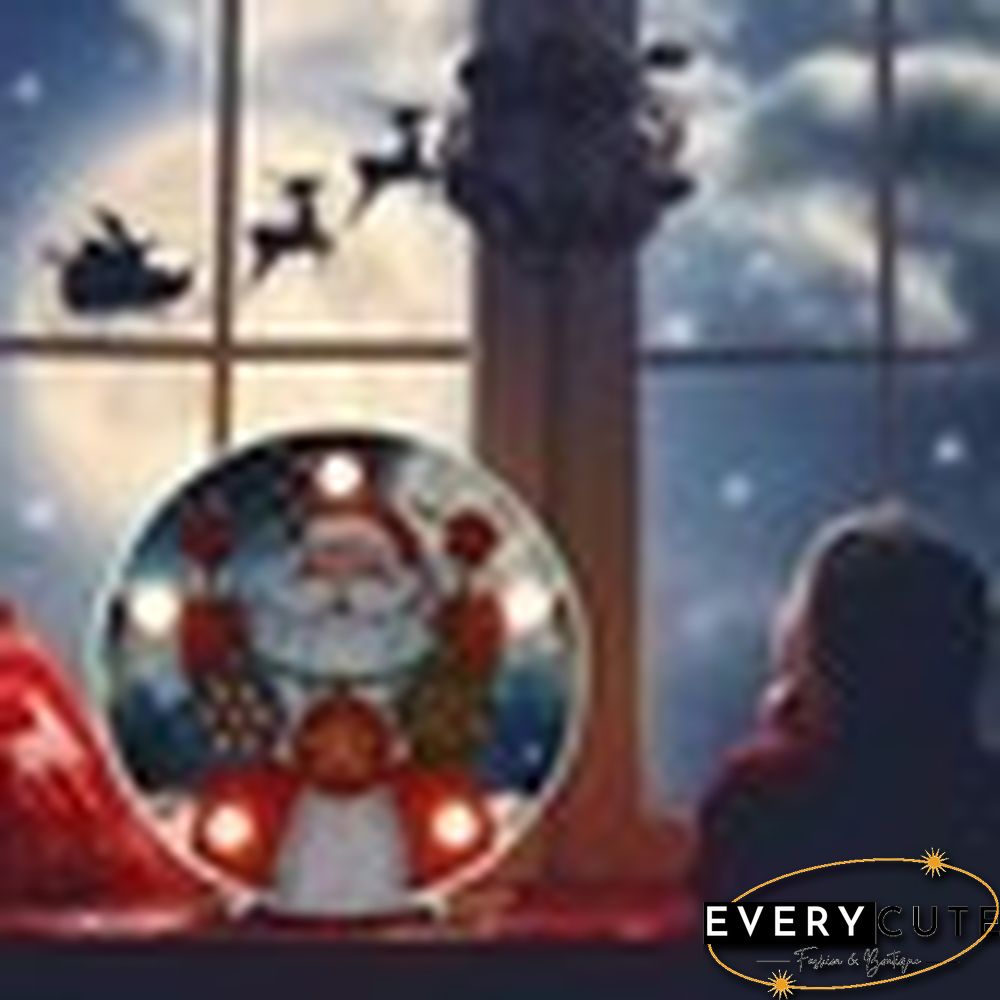 Multi-styles Christmas Halloween Mandala Animal DIY LED Full Drill Special Shaped Diamond Painting Modeling Lamp Table Decor Gift