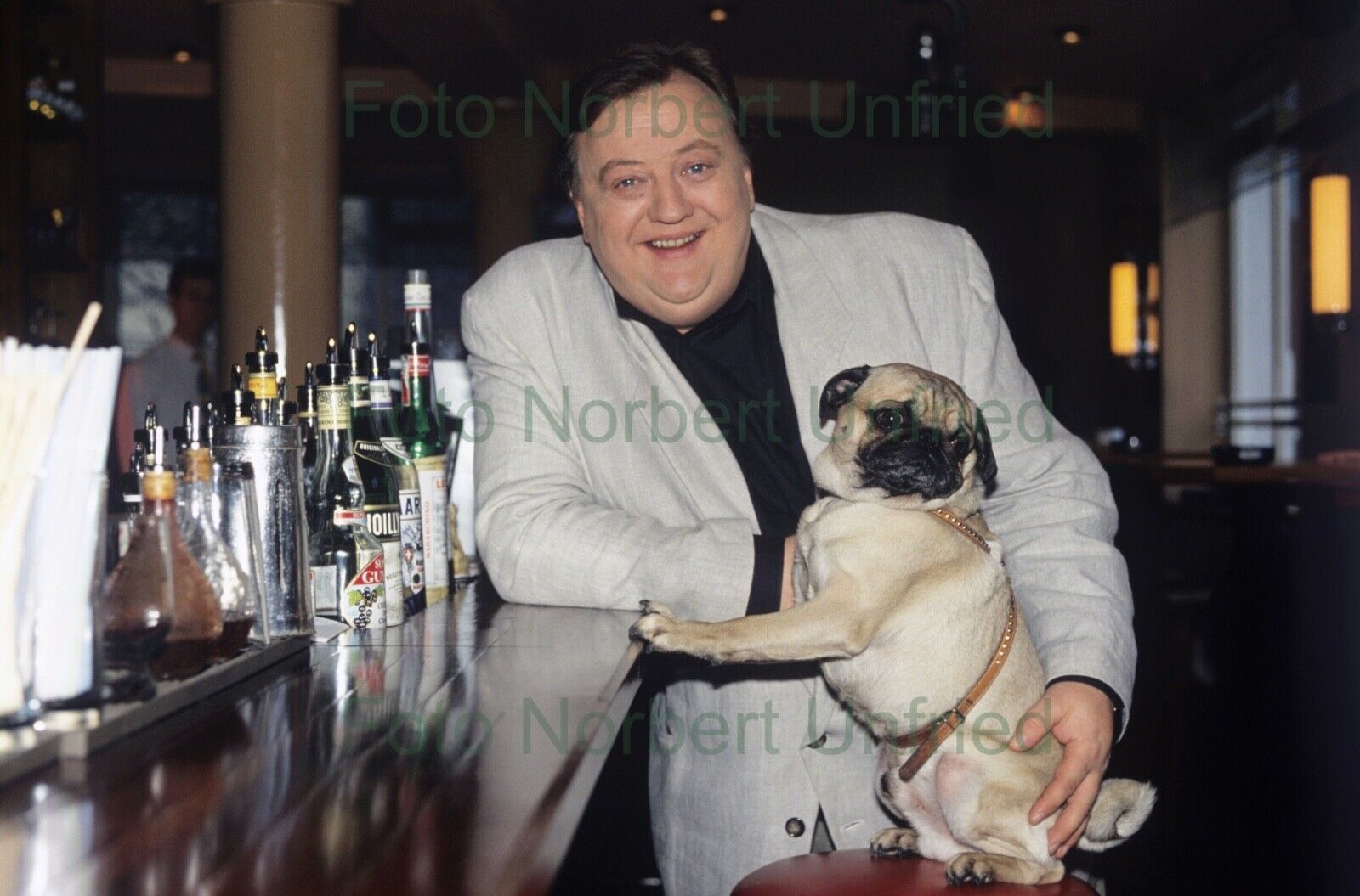 Dieter Pfaff - Dog Pug - Photo Poster painting 20 X 30 CM Without Autograph (Nr 2-1
