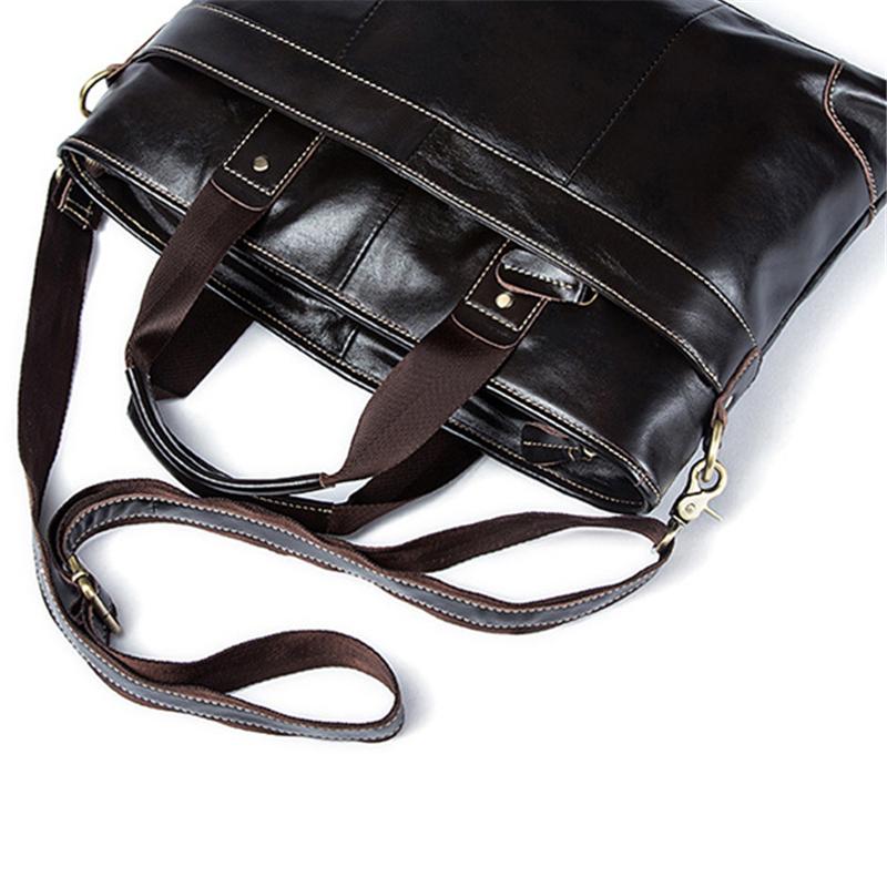 Classic Clean Silhouette Op Grab Handle 14 Inches Padded Compartment Laptop Bag