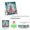 9 PCS Elf Fairy - Special Shaped Diamond Painting