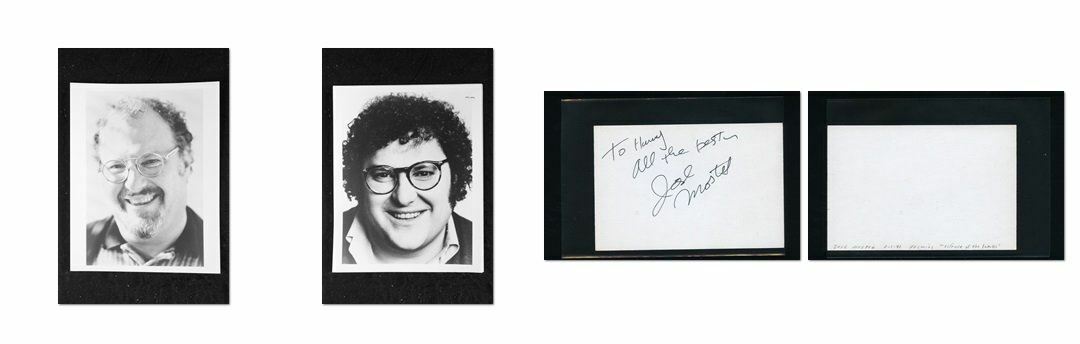 Josh Mostel - Signed Autograph and Headshot Photo Poster painting set - Hunters - City slickers