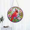 Diamond Painting Acrylic Single-Side Cardinal Hanging Pendant for Office Decor