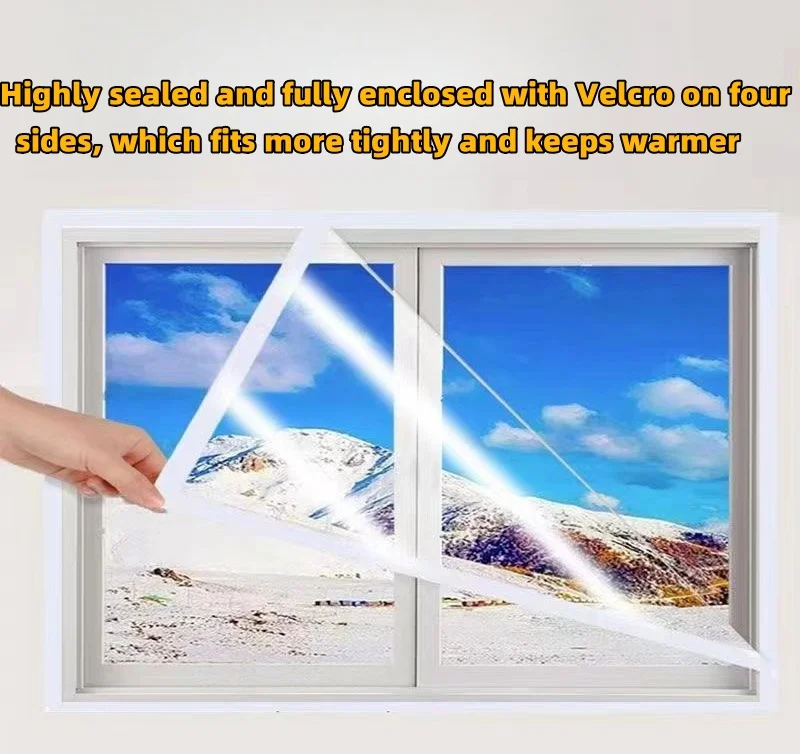 Window Windproof Thermal Curtains Winter Cold And Windproof Window Thermal Curtains