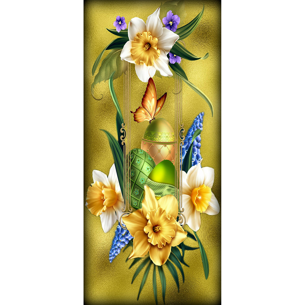 

Easter Eggs-Round Drill Diamond Painting-30*60CM, 501 Original