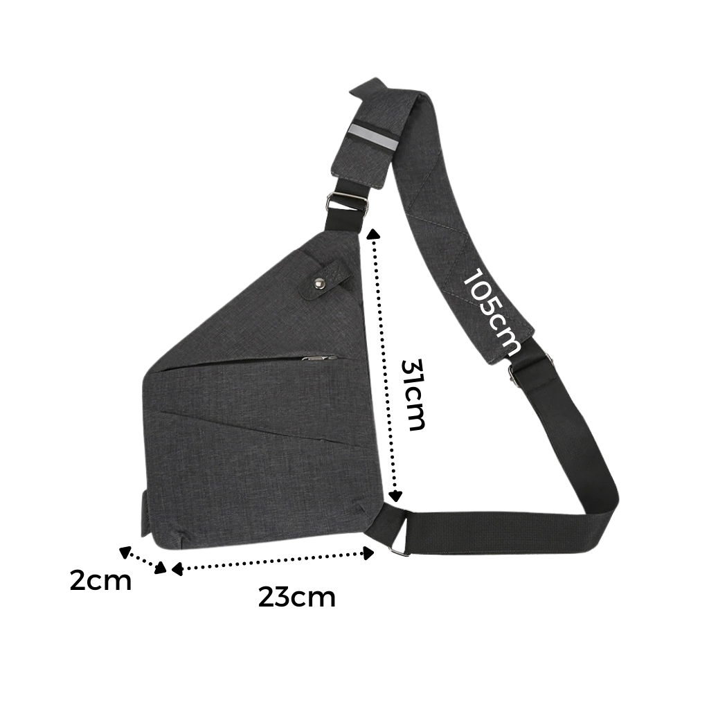 Waterproof Pocket Bag - Dimensions -
