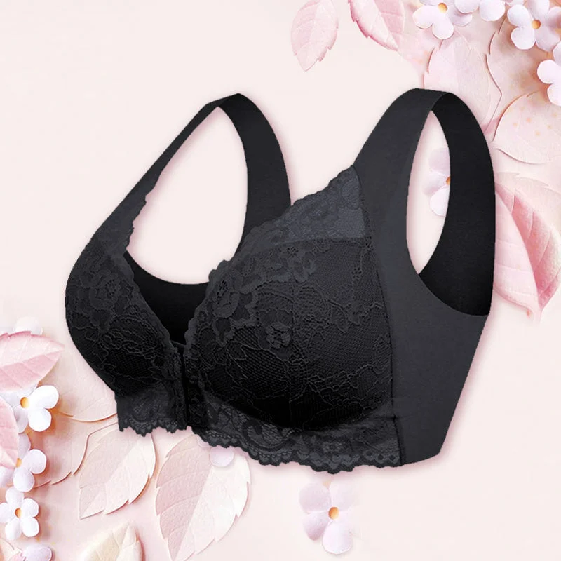 Lily FRONT CLOSURE '5D' SHAPING PUSH UP COMFY Wireless BRA(BUY 1 GET 2 FREE)