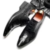 Luxury Mens Dress Shoes Genuine Leather For Wedding 