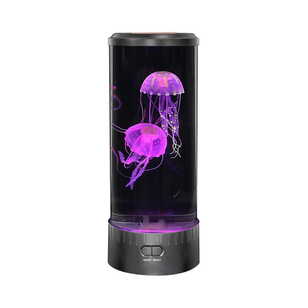 Jellyfish Lamp USB Bedroom Bedside Color Fish Aquarium Tank Mood Lava Lamp от Cesdeals WW