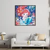 Mermaid Princess-14CT Stamped Cross Stitch Egyptian Cotton 65*65cm/25.59*25.59in(Big Size) tapestrymarket