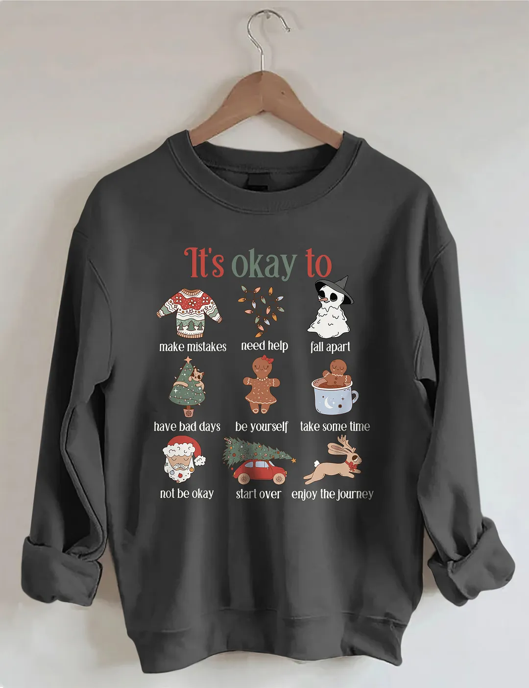 Mental Health Christmas Sweatshirt