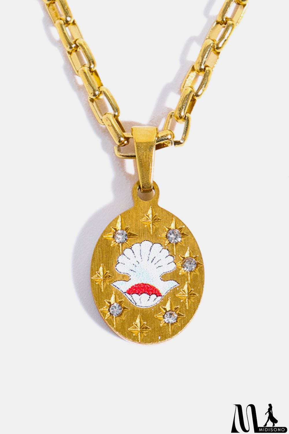 MidiSono - Stainless Steel 18K Gold-Plated Necklace