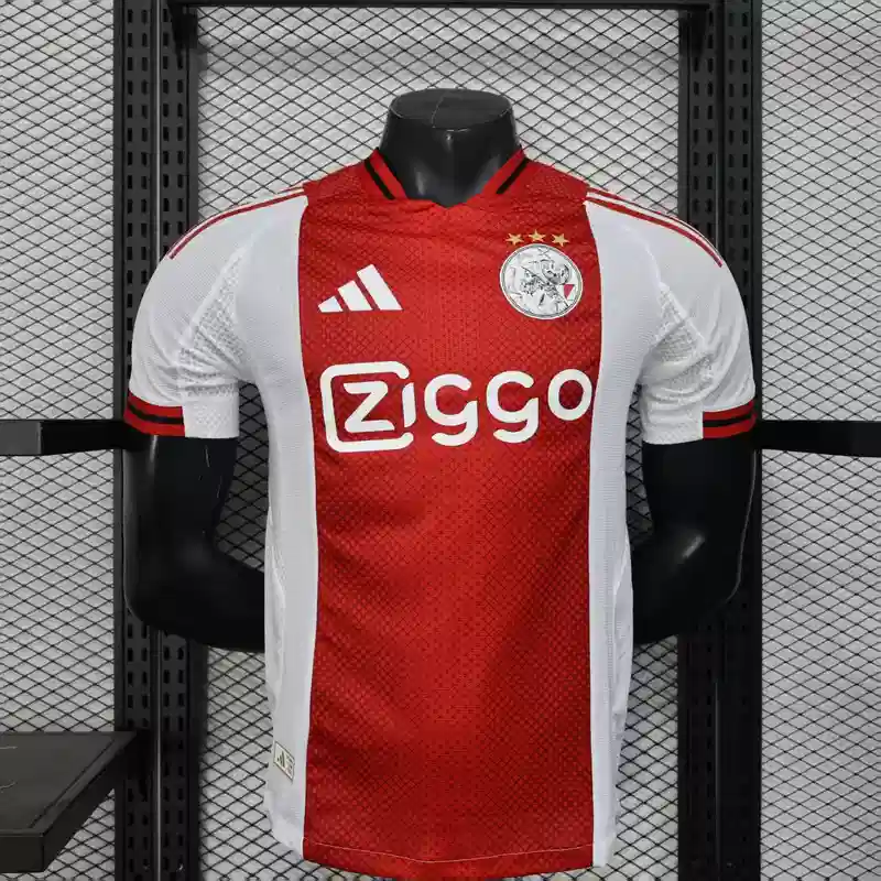 25/26 Player Version Ajax Soccer Jersey Home