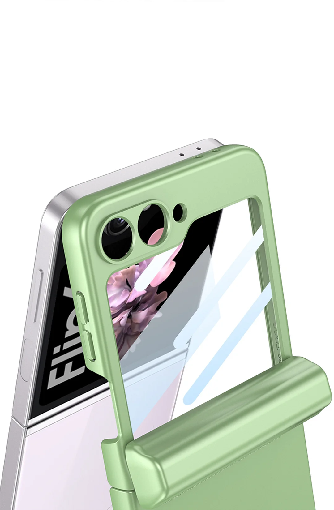 Samsung ZFlip5 /ZFlip6 Magnetic Hinge Hidden Pencil Case Phone Case