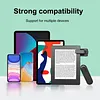 For Kindle 2-Iin-1 Page Clicker Rechargeable Wireless Smart Tablet Novel Page Turners Multi-Purpose E-Book Photography Tool for iPad Tablets Reading Novels Taking