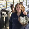 🕊️ Handmade Alpaca Fiber Bird Nesting Heart for Birds