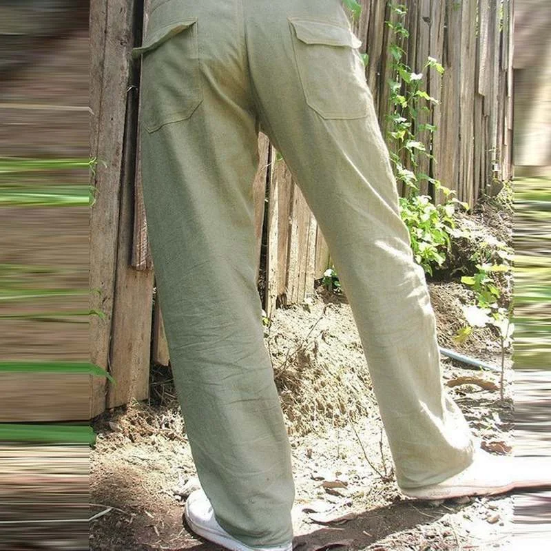 Men's Linen Pants-inspireuse