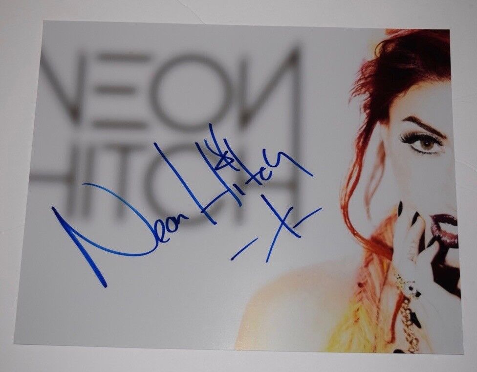 Neon Hitch Signed Autographed 11X14 Photo Poster painting COA VD