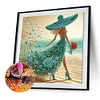 Girl-Crystal Rhinestone Diamond Painting