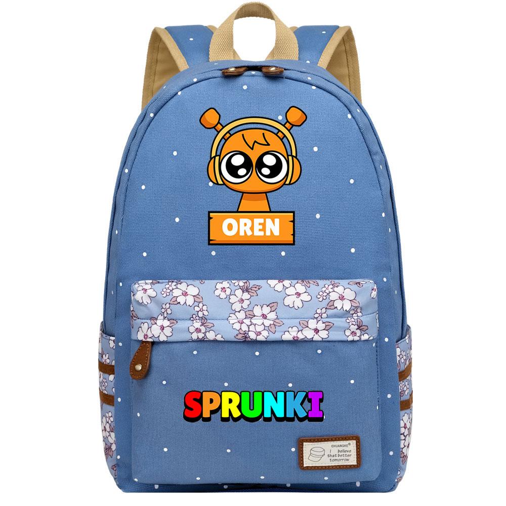 Mayoulove Sprunki Backpack Lightweight Design For School And Outdoor Adventures-Mayoulove
