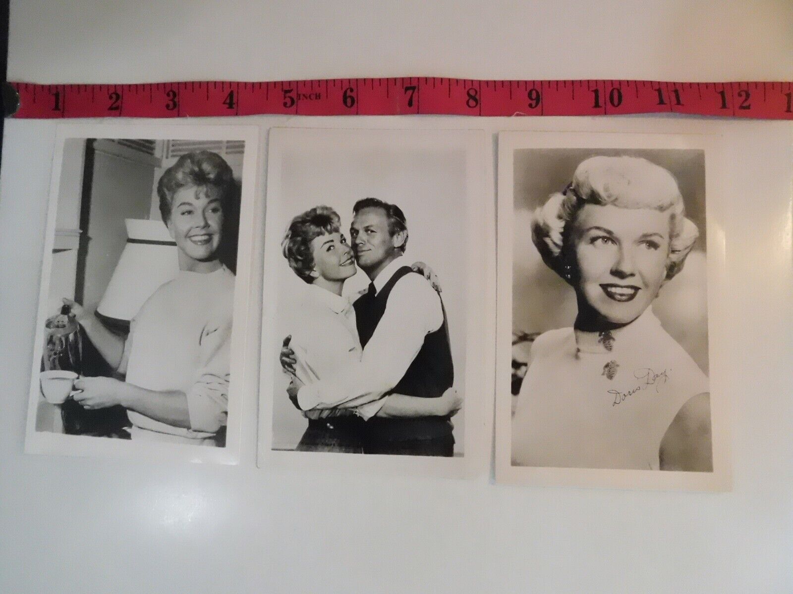 Doris Day Photo Poster paintings 3.5 x 5.5 black and white RARE S7-1