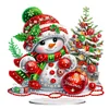 Christmas Snowman Diamond Painting Desktop Table Decor Ornaments Kit