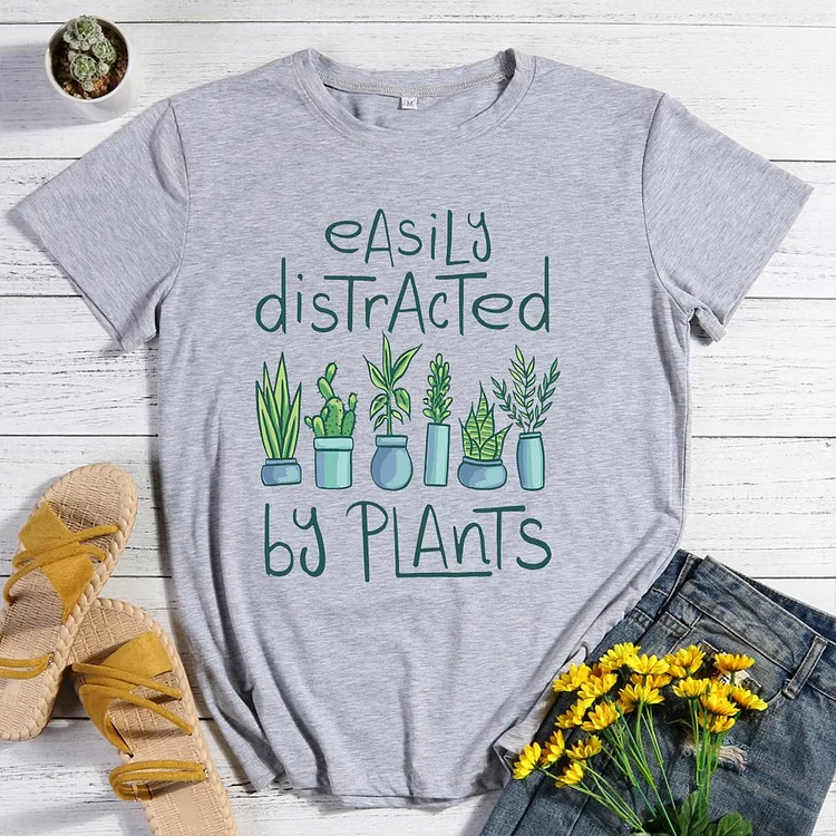 ANB - Easily Distracted By Plants T-Shirt-012495