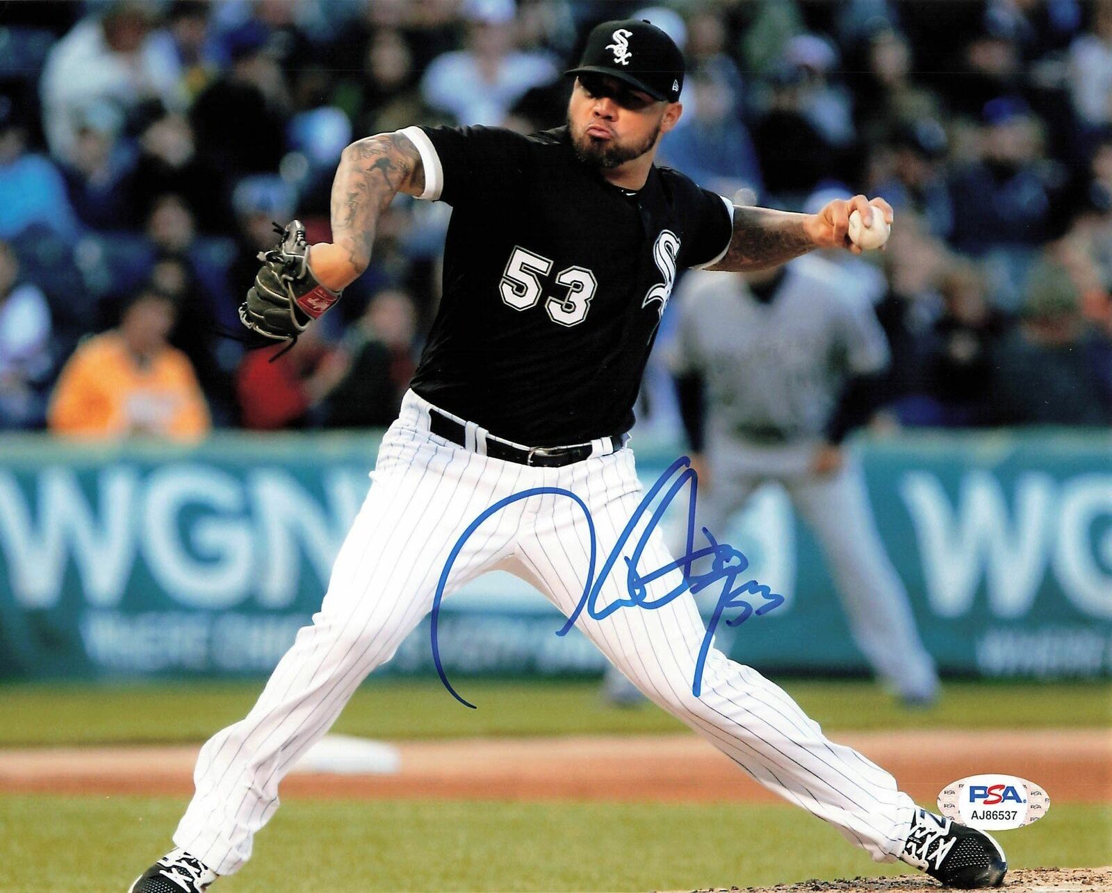 HECTOR SANTIAGO signed 8x10 Photo Poster painting PSA/DNA Chicago White Sox Autographed