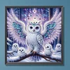 Diamond Painting-DIY Crystal Rhinestone Owl
